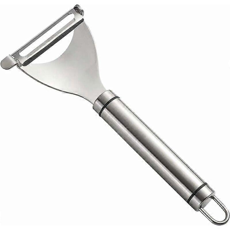 Potato Peeler, Stainless Steel Y-Shaped Straight Blade Vegetable and Fruit Peeler, 177*65mm