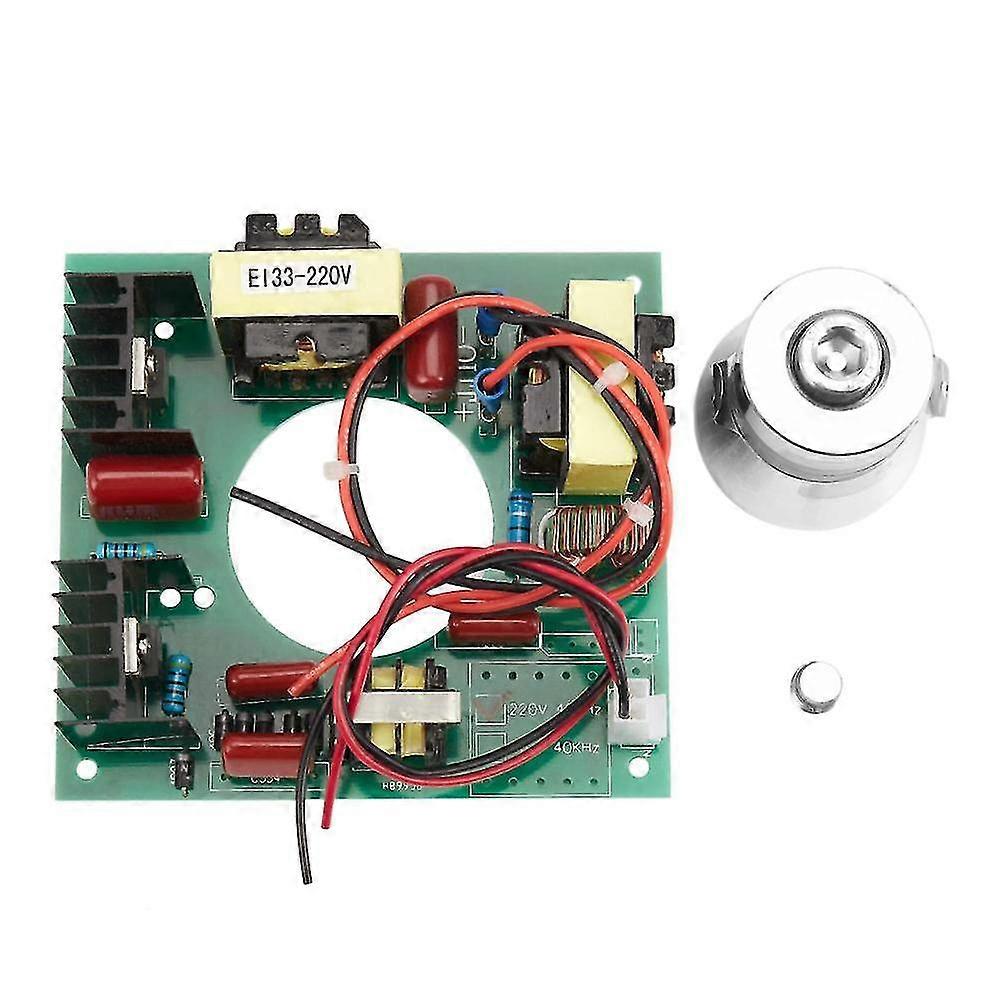 220v 50w Ultrasonic Generator Power Supply Module + 1pc 40khz Ultrasonic Transducers Vibrator