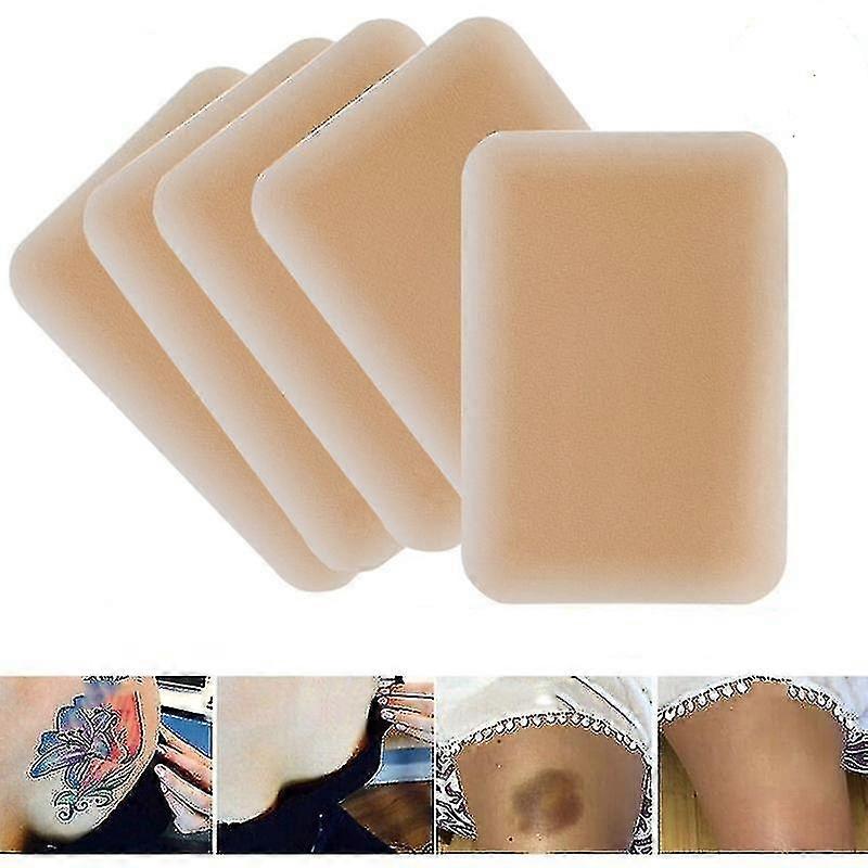 5 Pcs Scars Flaw Cover Up Stickers Breathable Waterproof Skin Concealing Tape (opaque) light skin to
