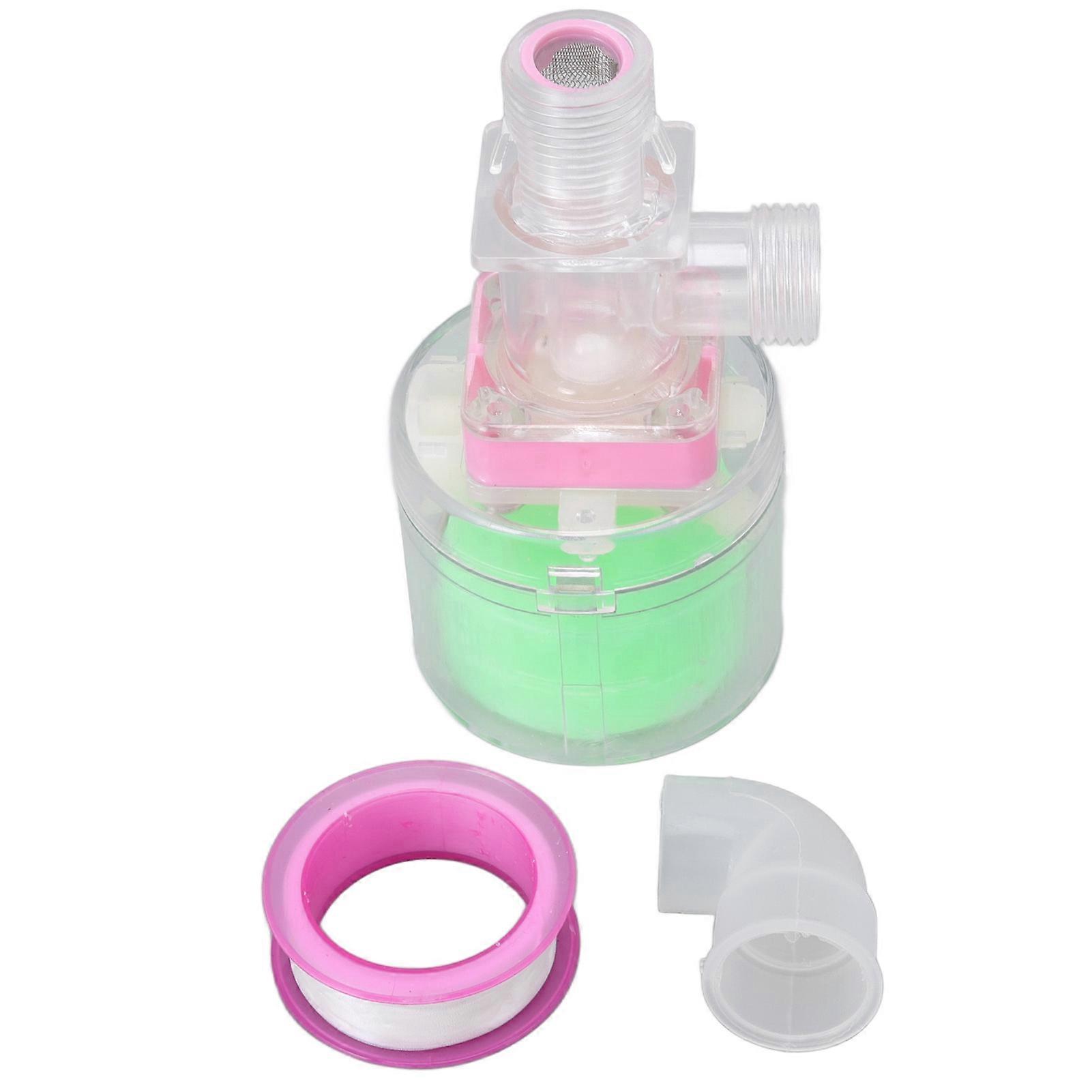 ウォーターレバーコントロールバルブ透明フルオートマチックプラスチックタワータンクフローティングボールバルブG3 / 4トップウォーターインレット