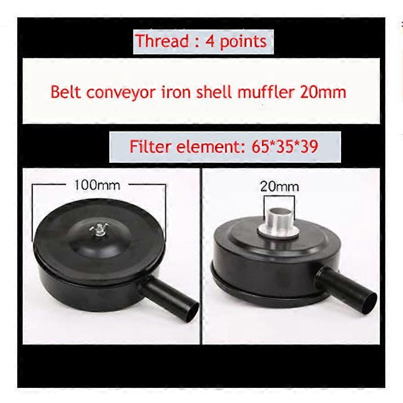 Various Models Silent Oil-free Engine Air Pump Accessories Air Compressor Muffler Muffler Filter