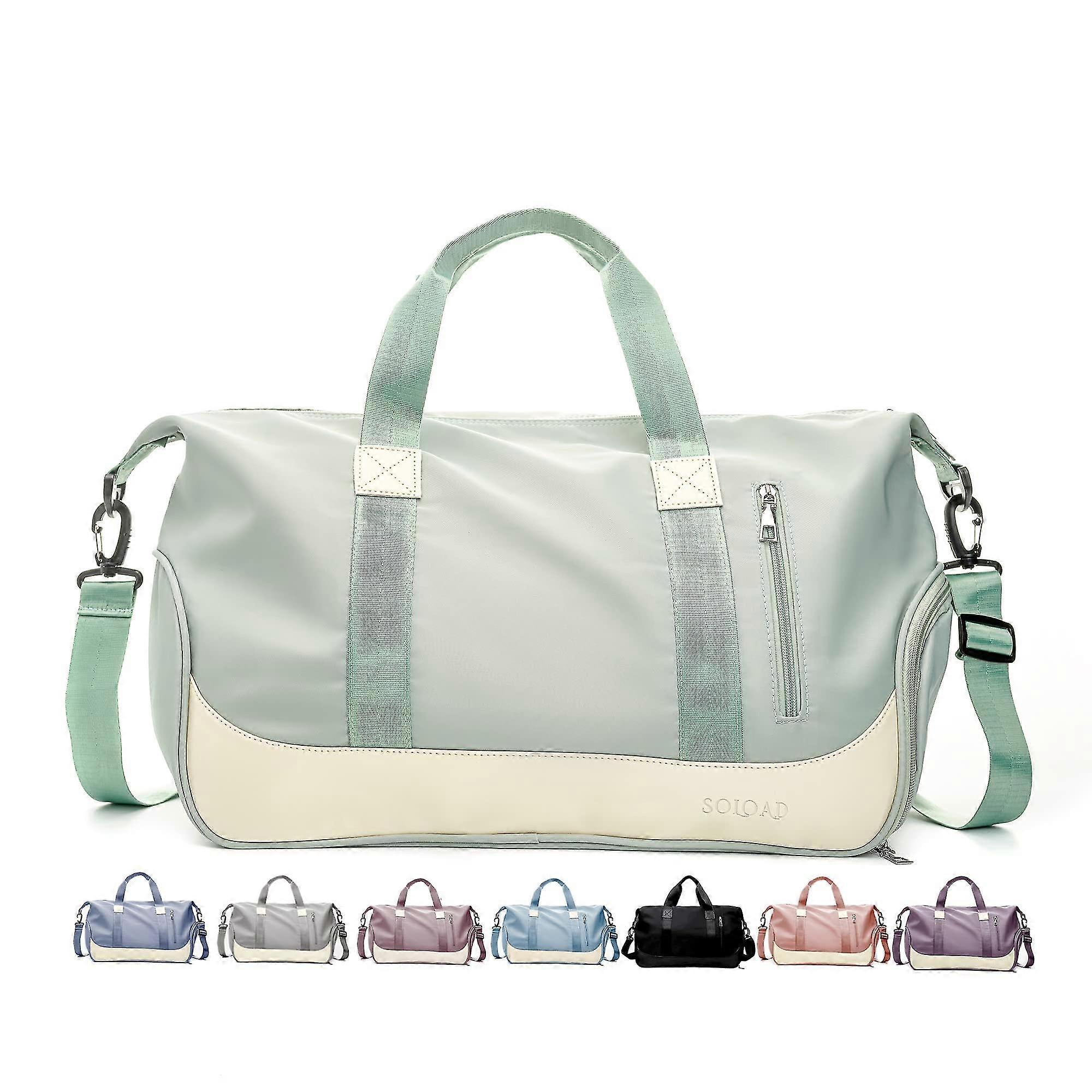 حقيبة رياضية للجنسين ، حقيبة سفر خفيفة الوزن ، عطلة نهاية الأسبوع ، حقيبة لياقة بدنية