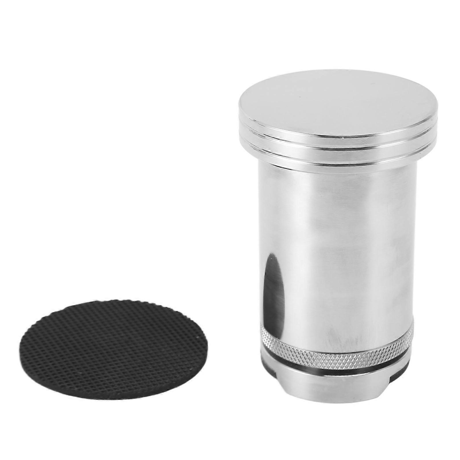 Stativ för högtalarkabel 70-115 mm höjdjusterbar stötdämpare i aluminiumlegering, stabilisator för högtalarkabel, silver