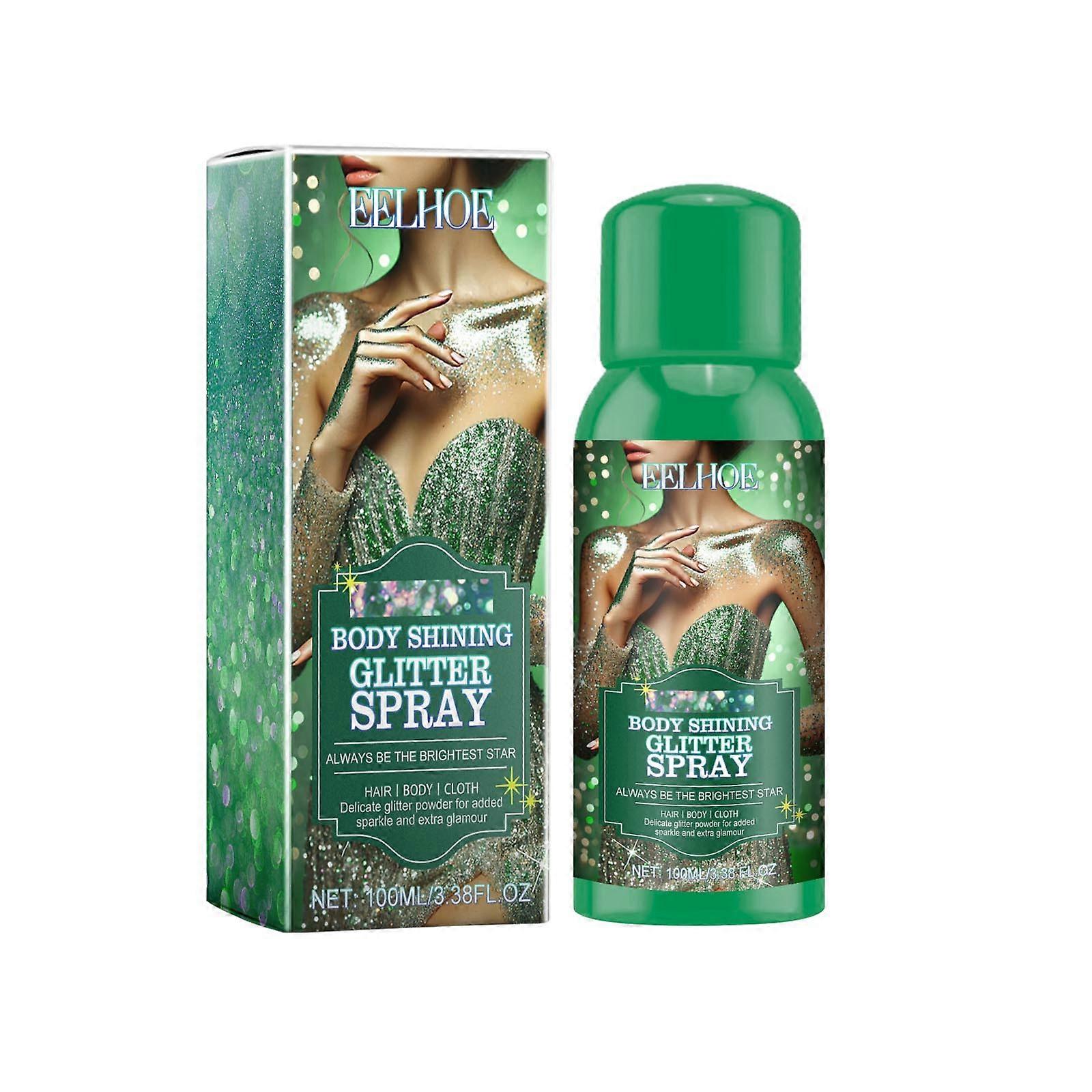 Body Glitter Spray: Stage Makeup, High Gloss Glitter Spray.