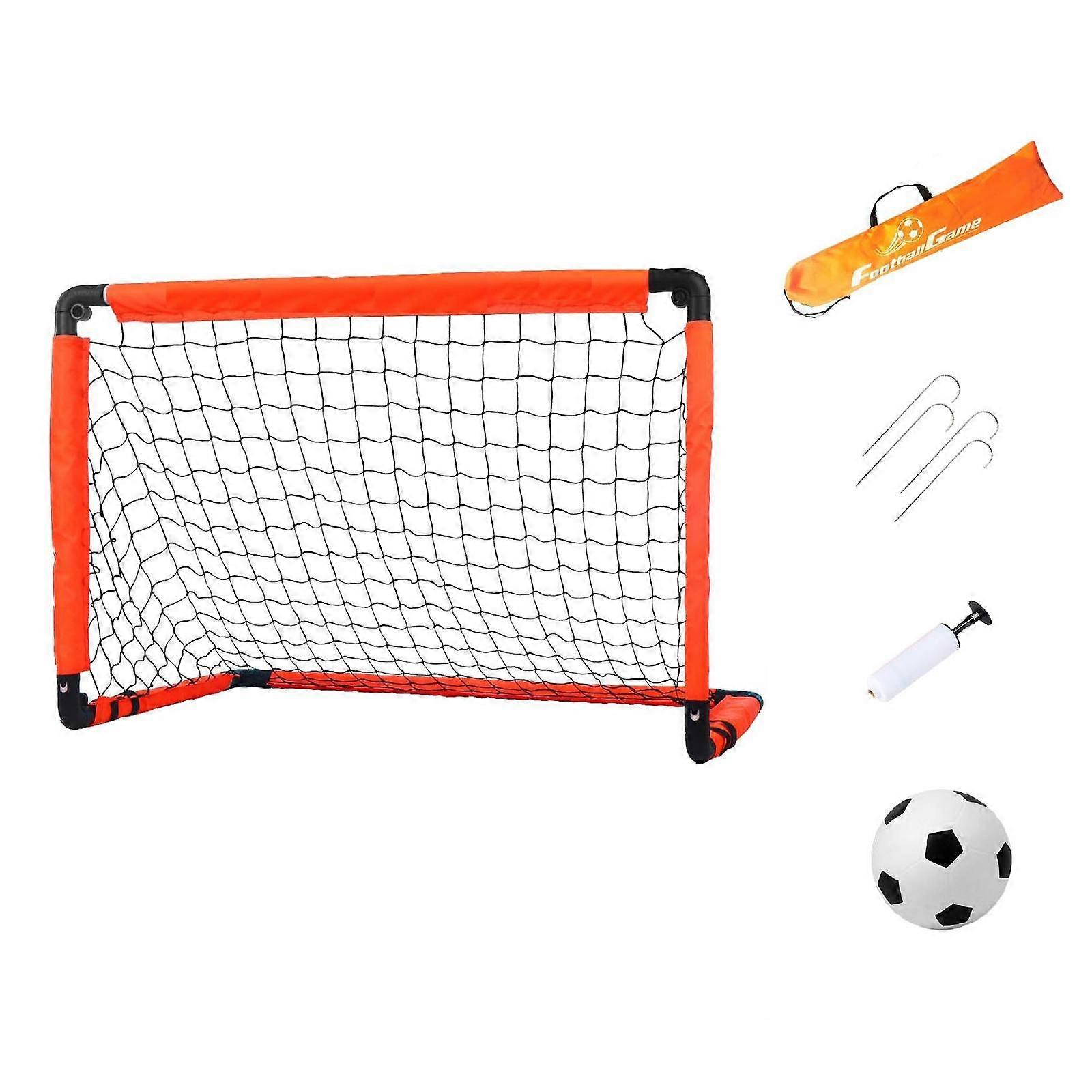 Soccer Goal for Kids Portable Soccer Goal Net Set for Game Playground Garden