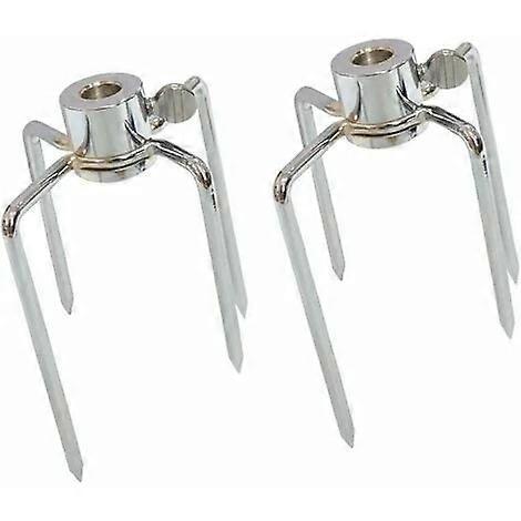 2pcs Barbecue Fork - Acier inoxydable