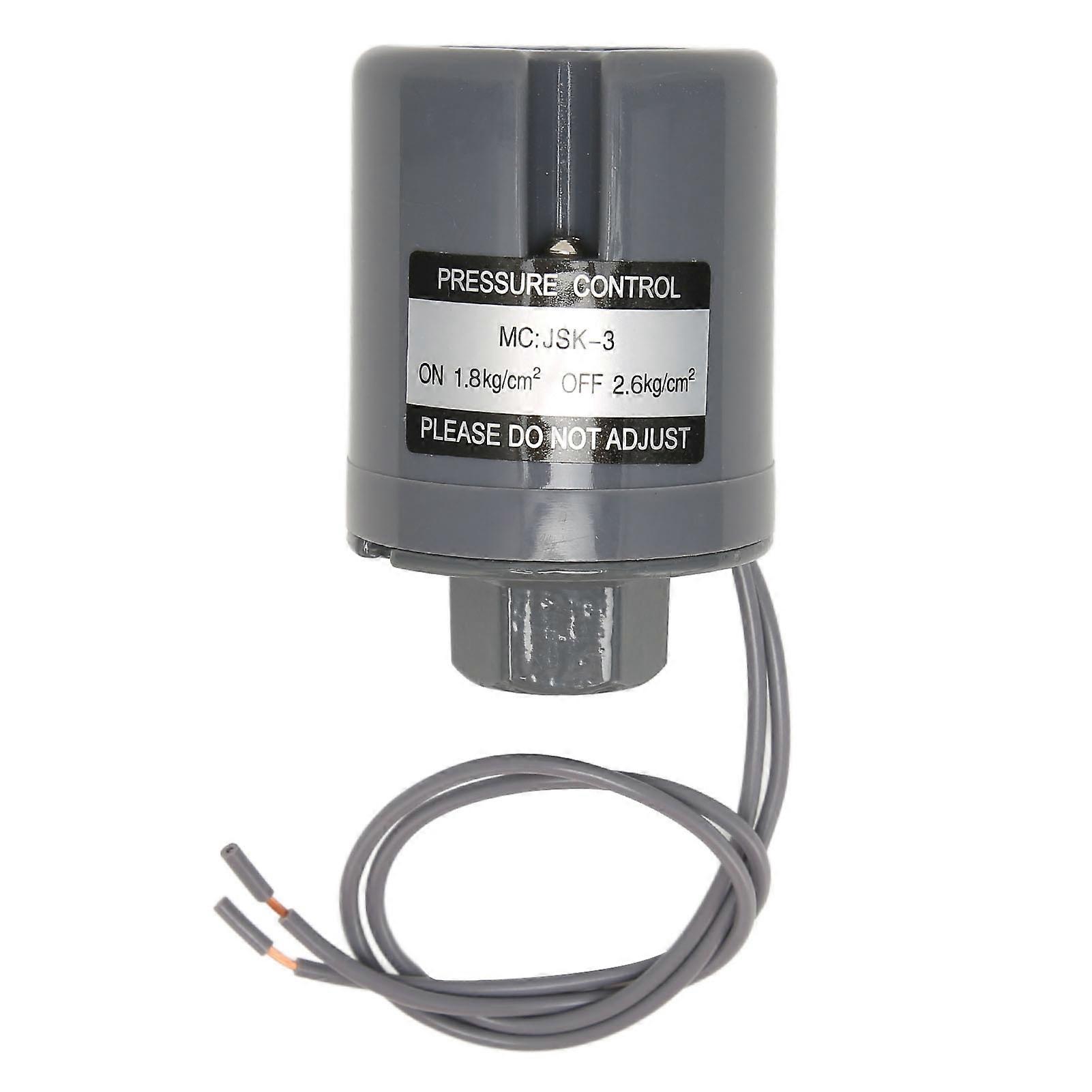 Automatic Water Pressure Switch Controller Round Adjustable Wate Pump Switch 1.8~2.6bar YEMAA