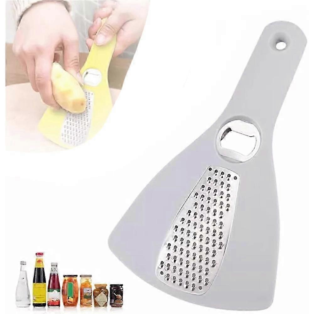 3-in-1 Can Opener,Bottle Opener Vegetable Grater - Multi-Functional Kitchen Tool