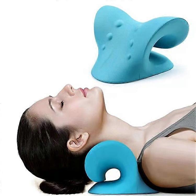 Neck And Shoulder Relaxer, Cervical Traction Device For Tmj Pain Relief And Cervical Spine Alignment