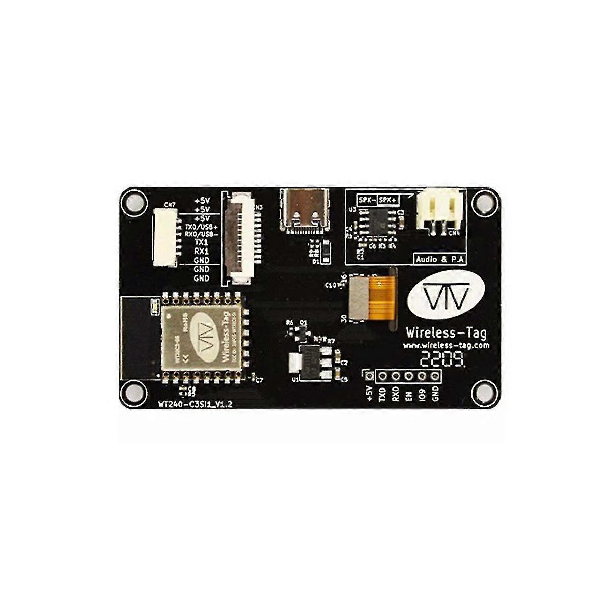 2.4 Inch Serial Screen Support Wifi Bluetooth Ips Screen Based On Esp32-c3 Development Board Zx240-
