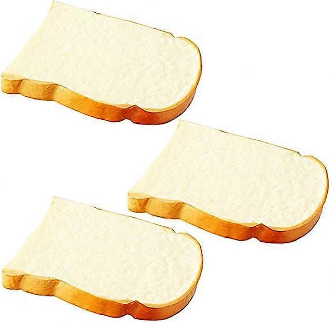 Artificial Bread Fake Bread Simulation Food Model Kitchen Prop (Toast)