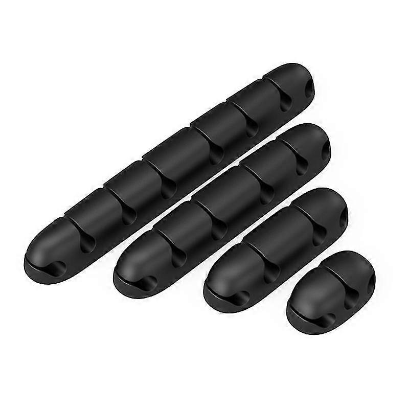 4pcs multipurpose cable holder home office desk wire clips organizer management
