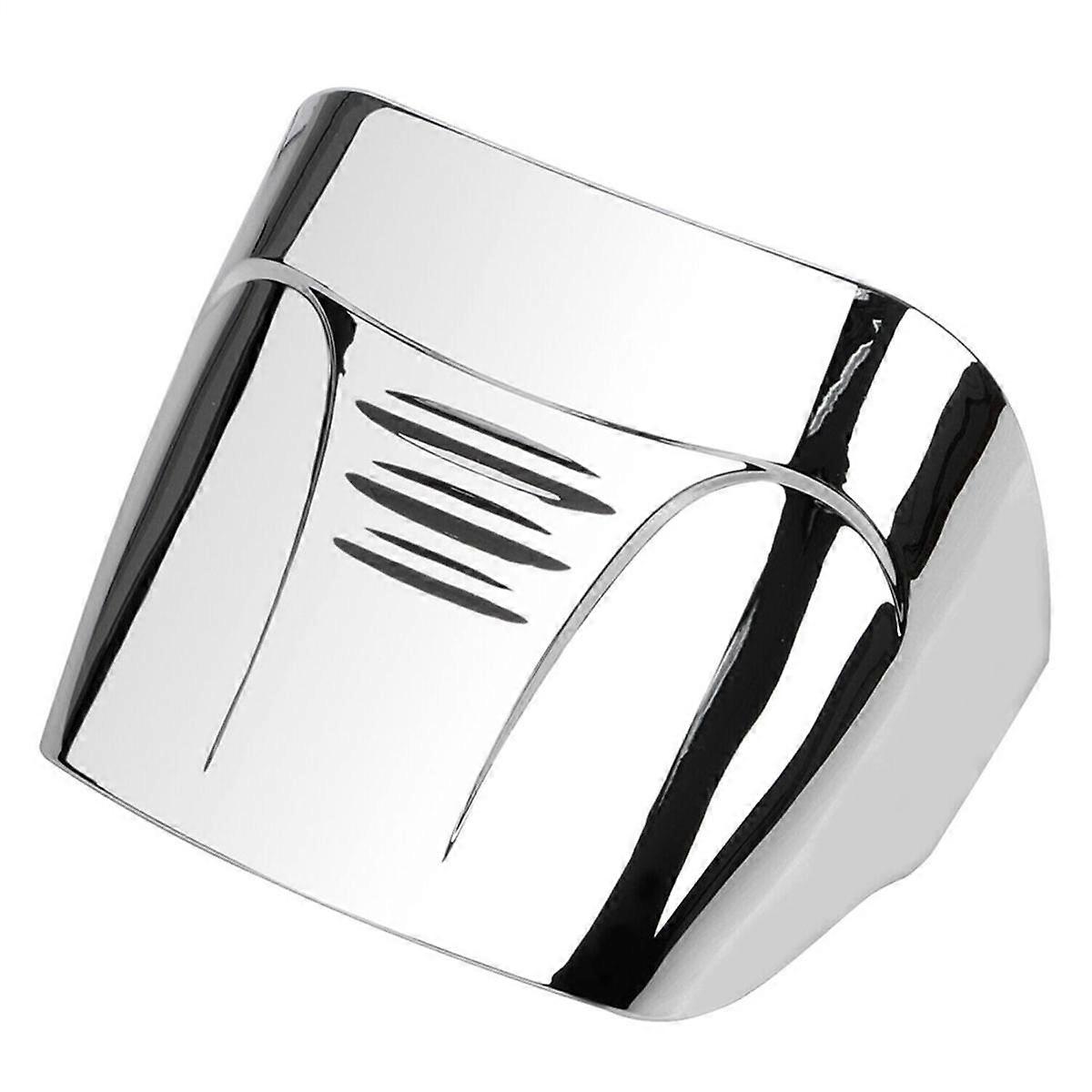 Chrome Tail Light Visor Cover for Softail FXD FLHT FLST FLTR 883