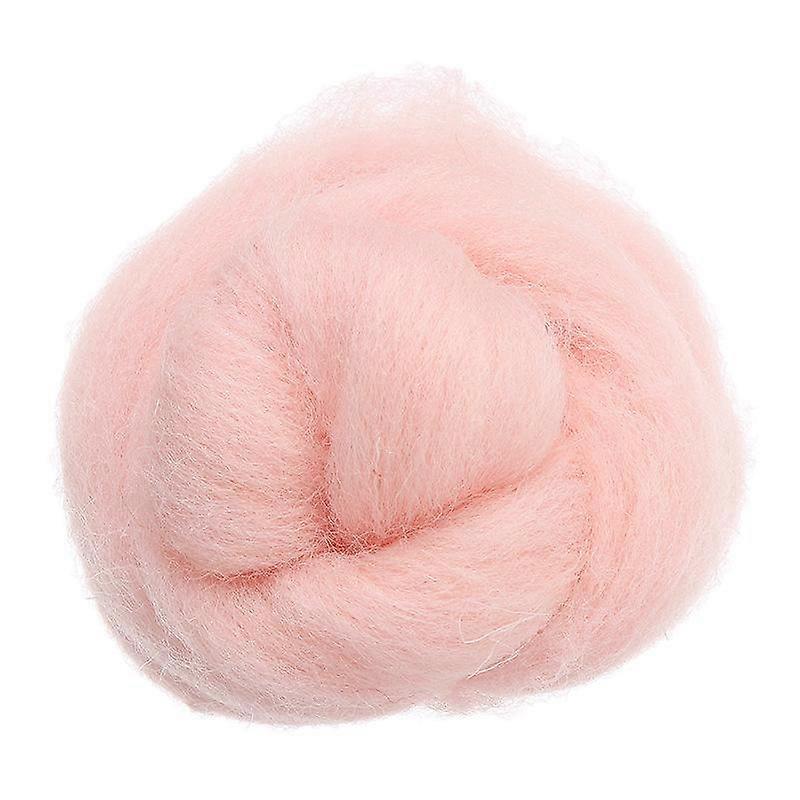 25g x Wool Needle Felting Pink Flesh Skin Tones Felting Wool Roving For 3D Projects