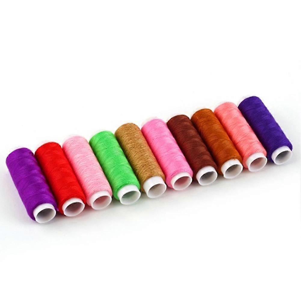 Polyester Hand Stitching Assorted Color 39 Spools Clothing DIY Sewing Thread Set