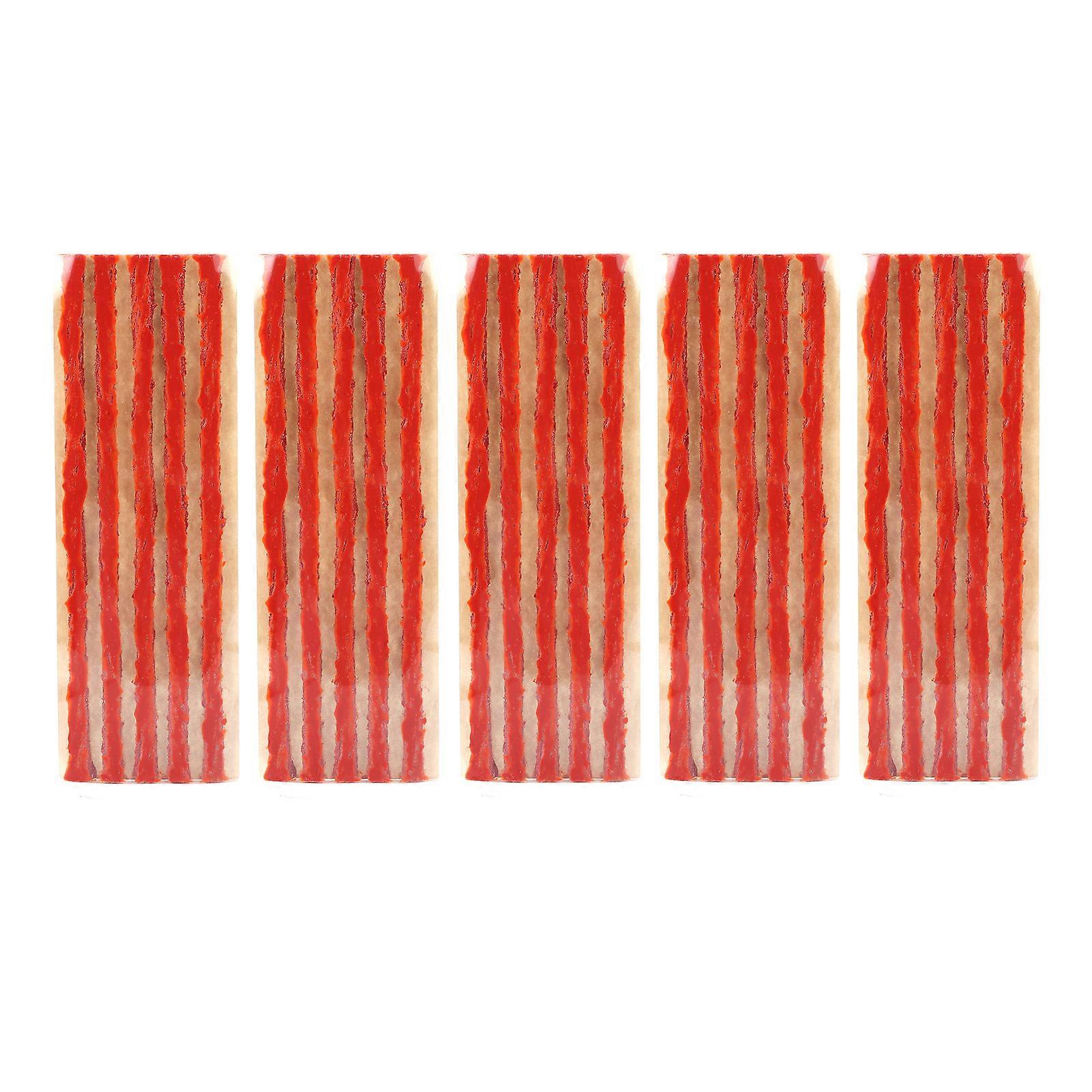 سدادات إصلاح الإطارات شرائط المطاط الطبيعي ثقب الانتعاش العالمي للسيارات دراجة نارية براون