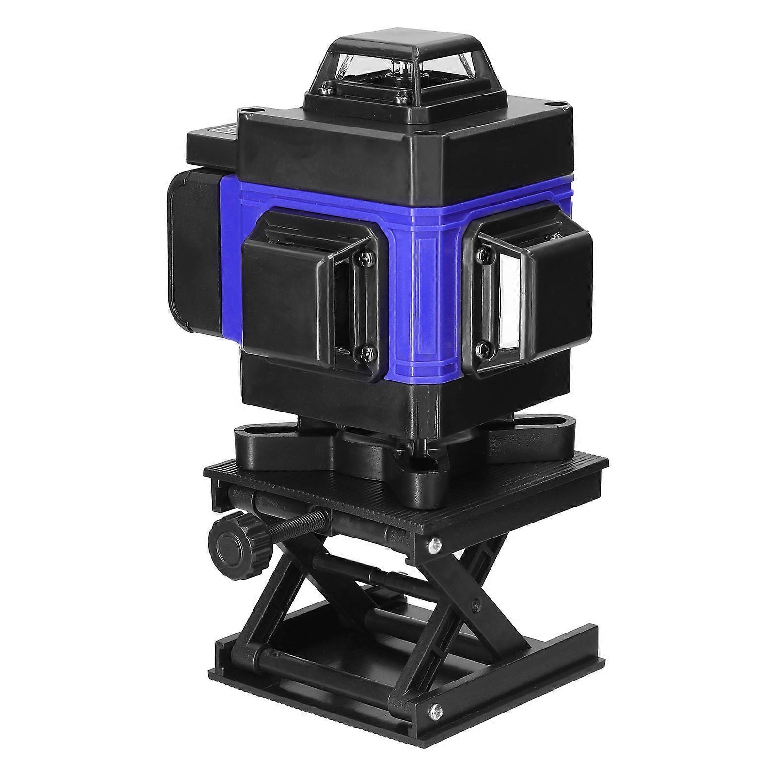Multifunctional 4D 16 Lines Laser Level 3 Self-leveling Machine USB Rechargeable Lithium Battery Leveling Tool with Vertical Horizontal Tilt Lines