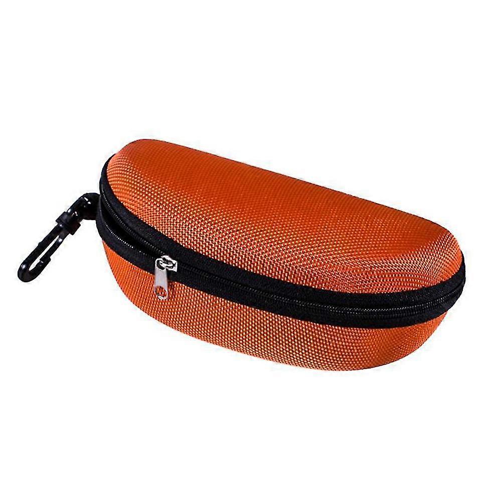 Portable Zipper Sunglasses Clam Hard Casing Protector Box Anti-drop Eyeglasses Storage Box