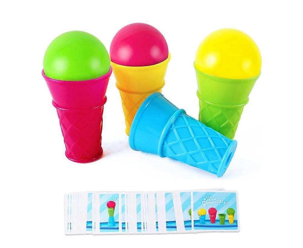 Ice Cream Game Funny Multiplayer Interactive Stack Ball Educational Board Toy