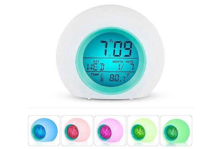 Children's alarm clock, children's sleep learning alarm clock, wi