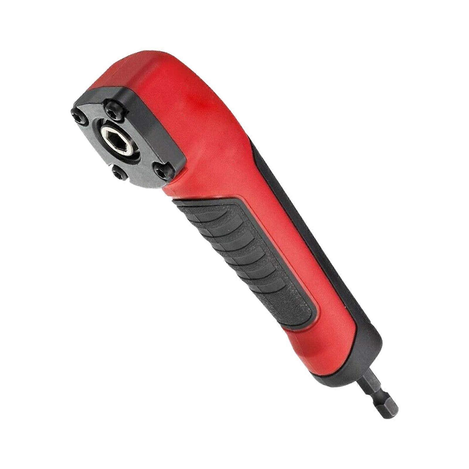 Screwdriver Socket, 90 Screwdriver Socket Adapter, 90 Degree Angle, Right Angle Screwdriver, Joint, for 18V Impact Driver and Drill Bit