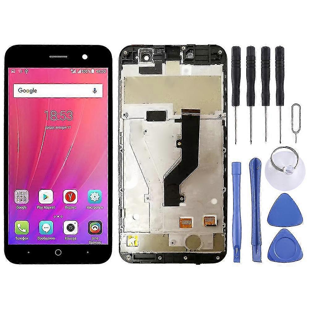 Oem Lcd Screen Compatible with Zte Blade A520 Digitizer Full Assembly With Frameblack)