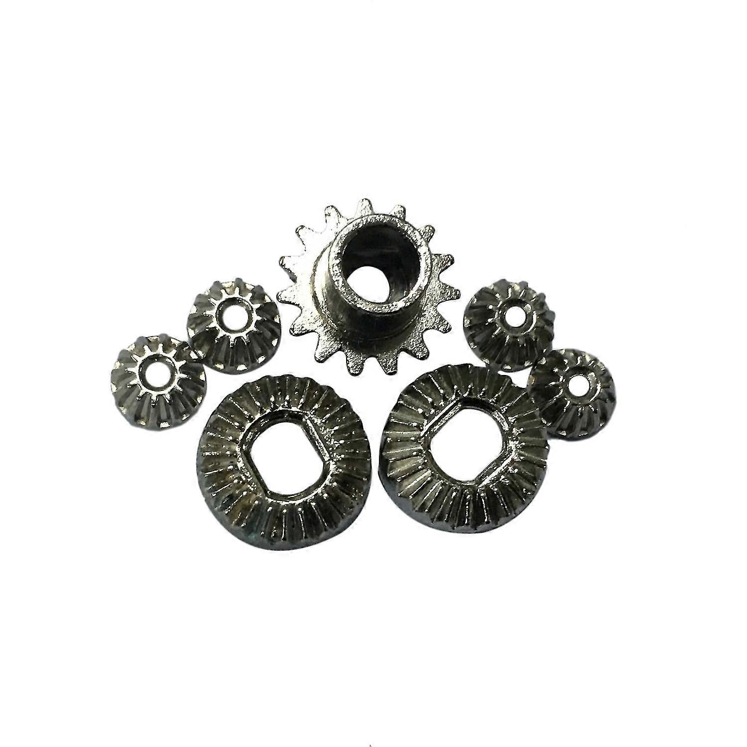 8Pcs Alloy Gear Set RC Alloy Differential Gear Set Is Suitable for 1-18WL Weili Upgrade Parts