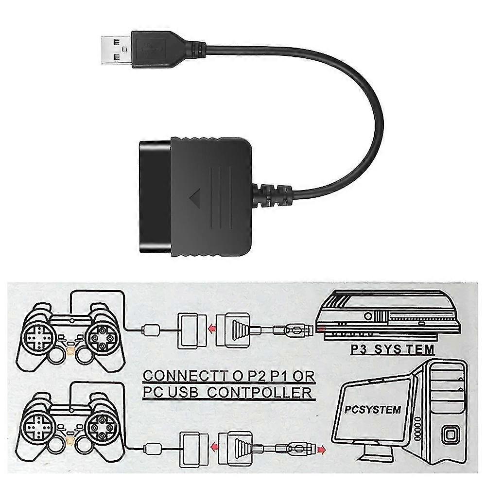 Adapter voor Sony PS1 PS2 Game Controllers naar PS3 PC USB Game Controller Converter