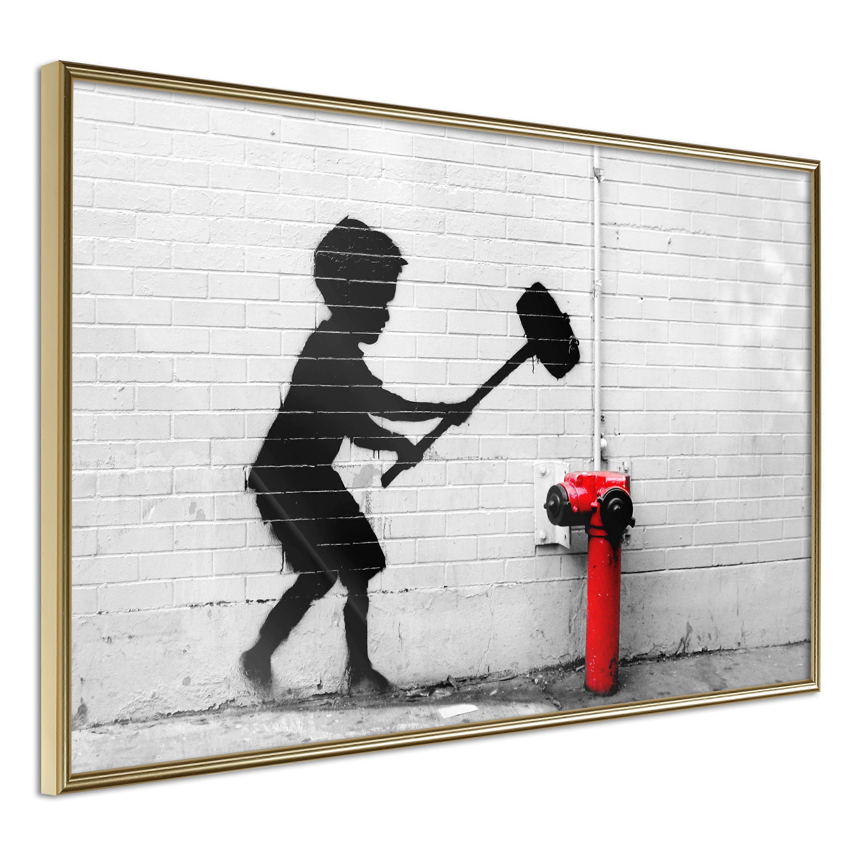 Poster - Banksy: Hammer Boy