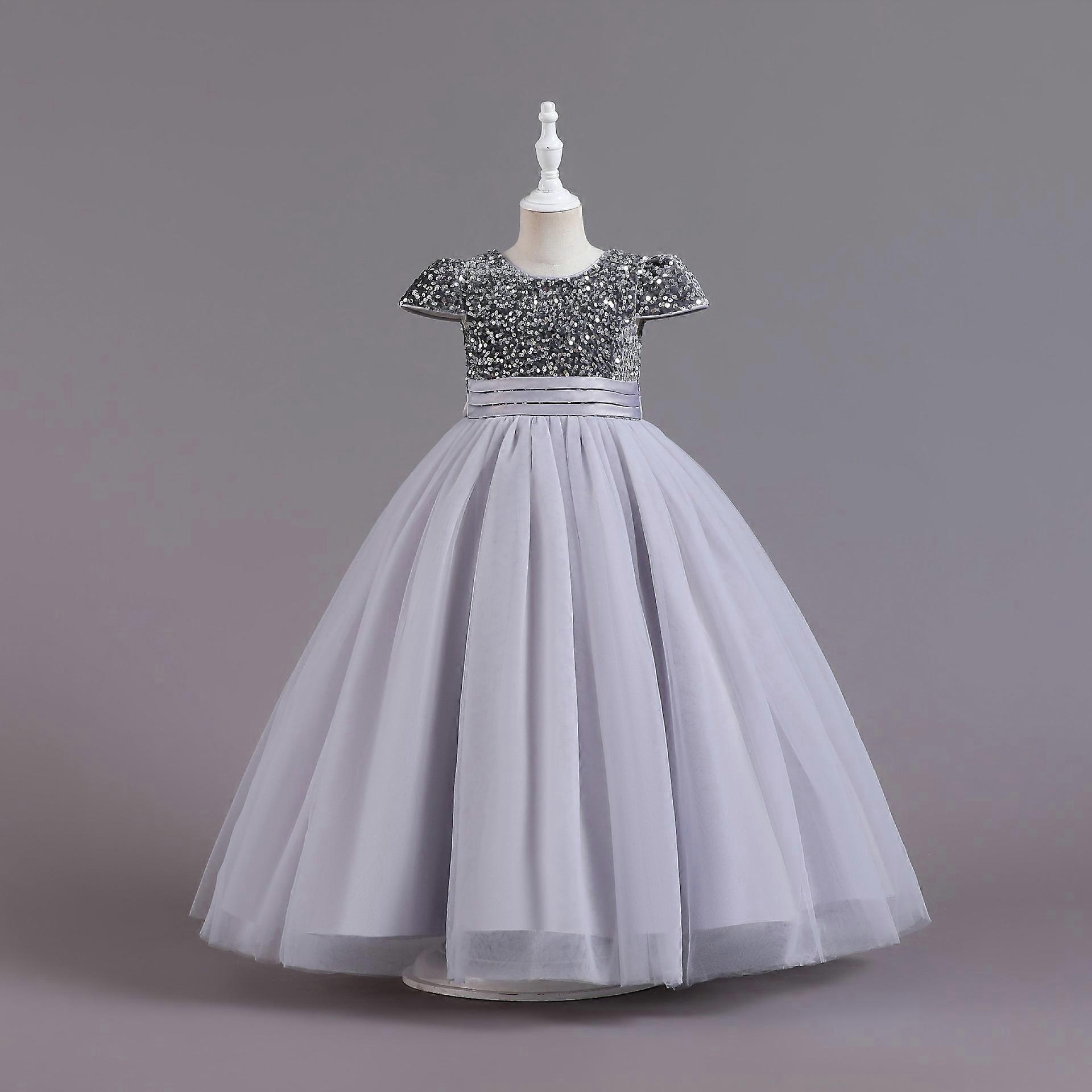 Sparkling Princess Puff Skirt for Girls - Ideal for Runway, Birthday Parties, and Special Occasions - Glittering and Colorful Dress