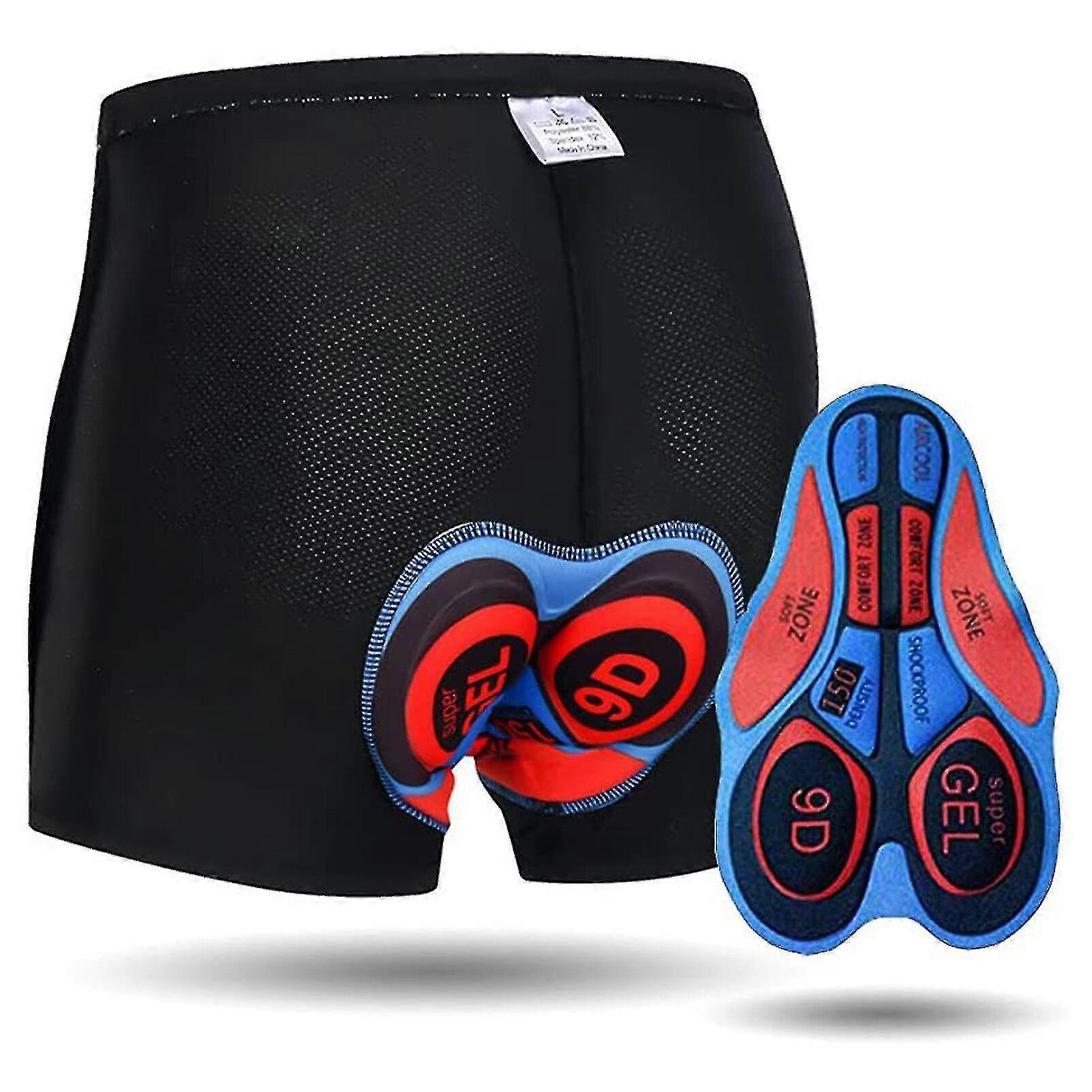 Cykelunderkläder Shorts 3D Vadderade Cykelshorts Andningsbara snabbtorkande byxor