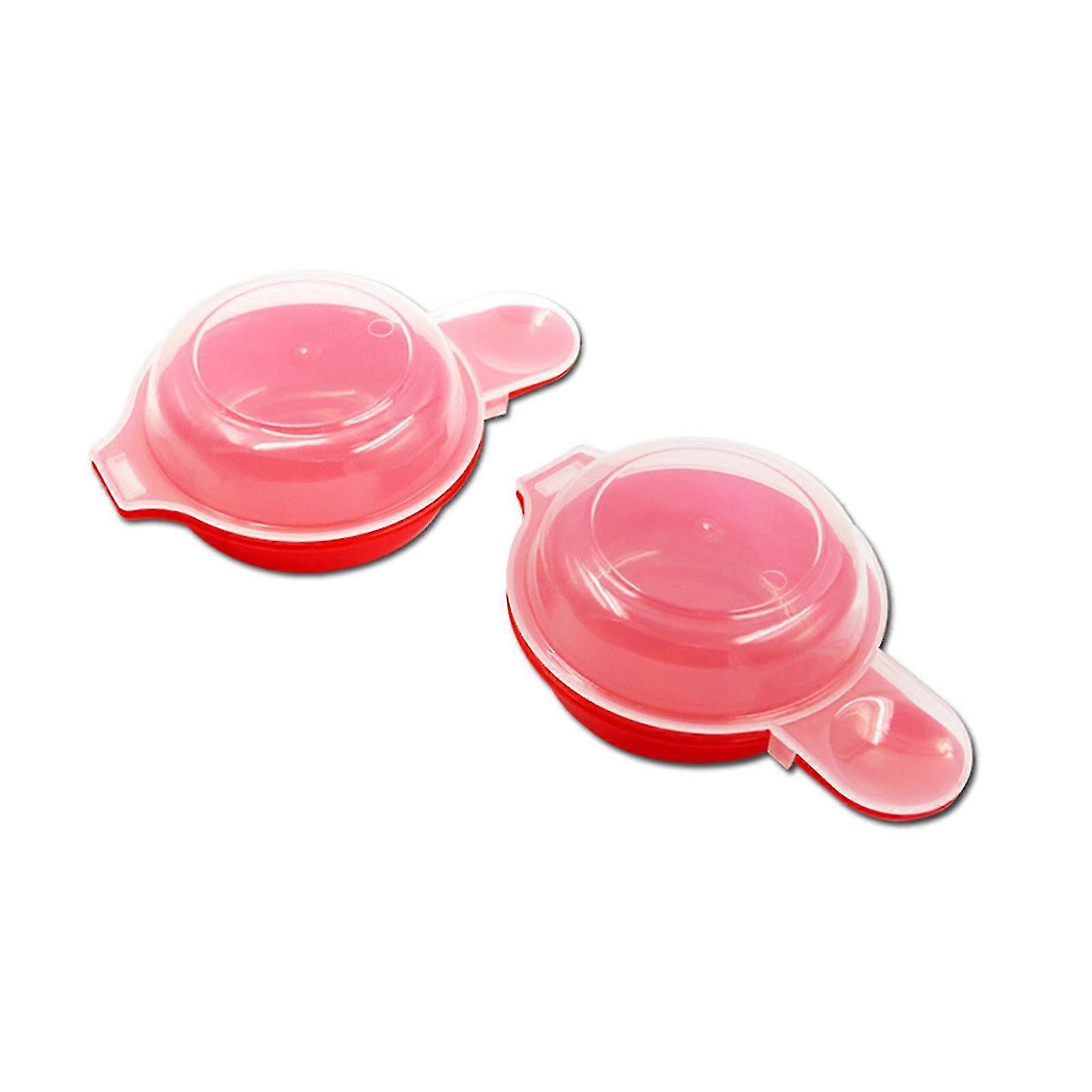 Microwave Hamburger Box Egg Cooker 'n Muffin Egg Sandwichs Breakfast Pan- Set Of 2