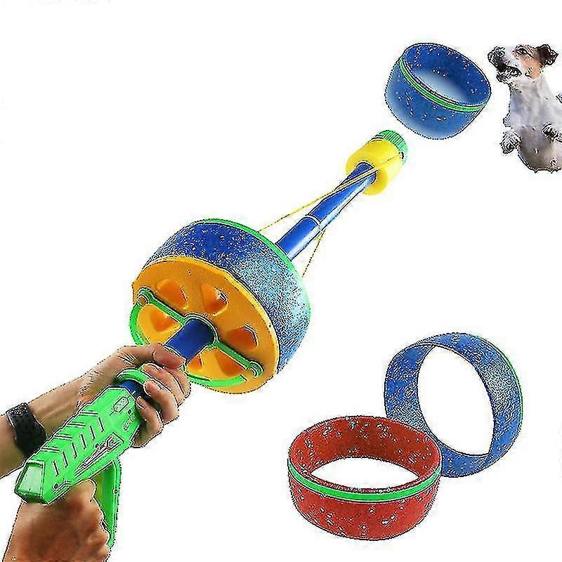 Flying Ring Launcher Dog Exerciser, Quickly Exercises Your Dog