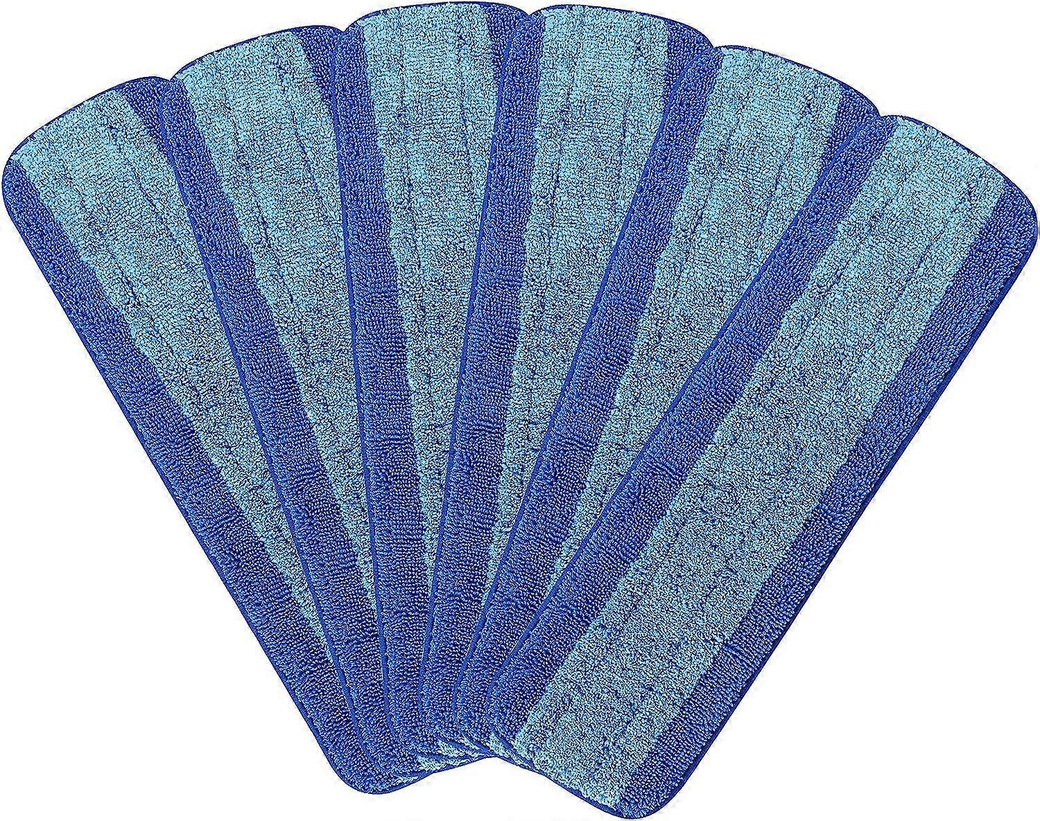 Vaskbare og gjenbrukbare erstatningsrengjøringsputer i mikrofiber for Bona våt og tørr mopp, 18 tommer