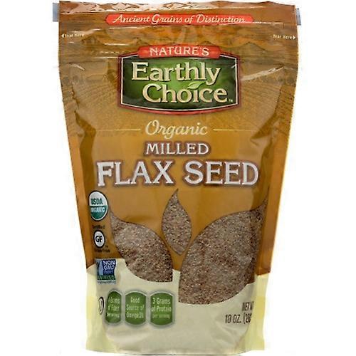 Natures Earthly Choice Seed Flax Milled ,10 Oz(Case Of 6)