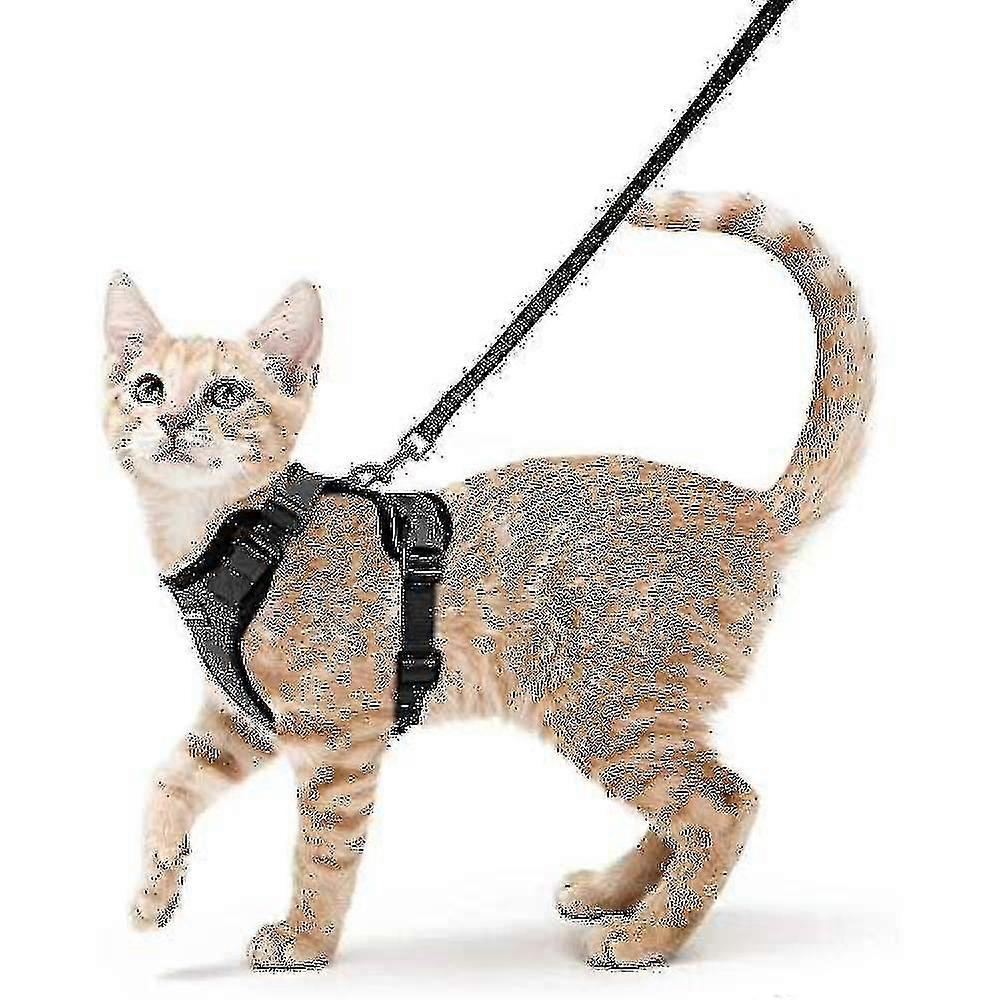 Goo Cat Harness And Leash For Wal, Soft Adjable Vest Harnesses For Cats, Easy