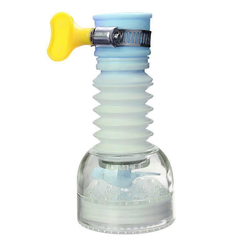 360 Adjustable Flexible Kitchen Shower Faucet Tap Extender Splash-Proof Water Filter Outlet Head Water Saving Sprayer Accessory