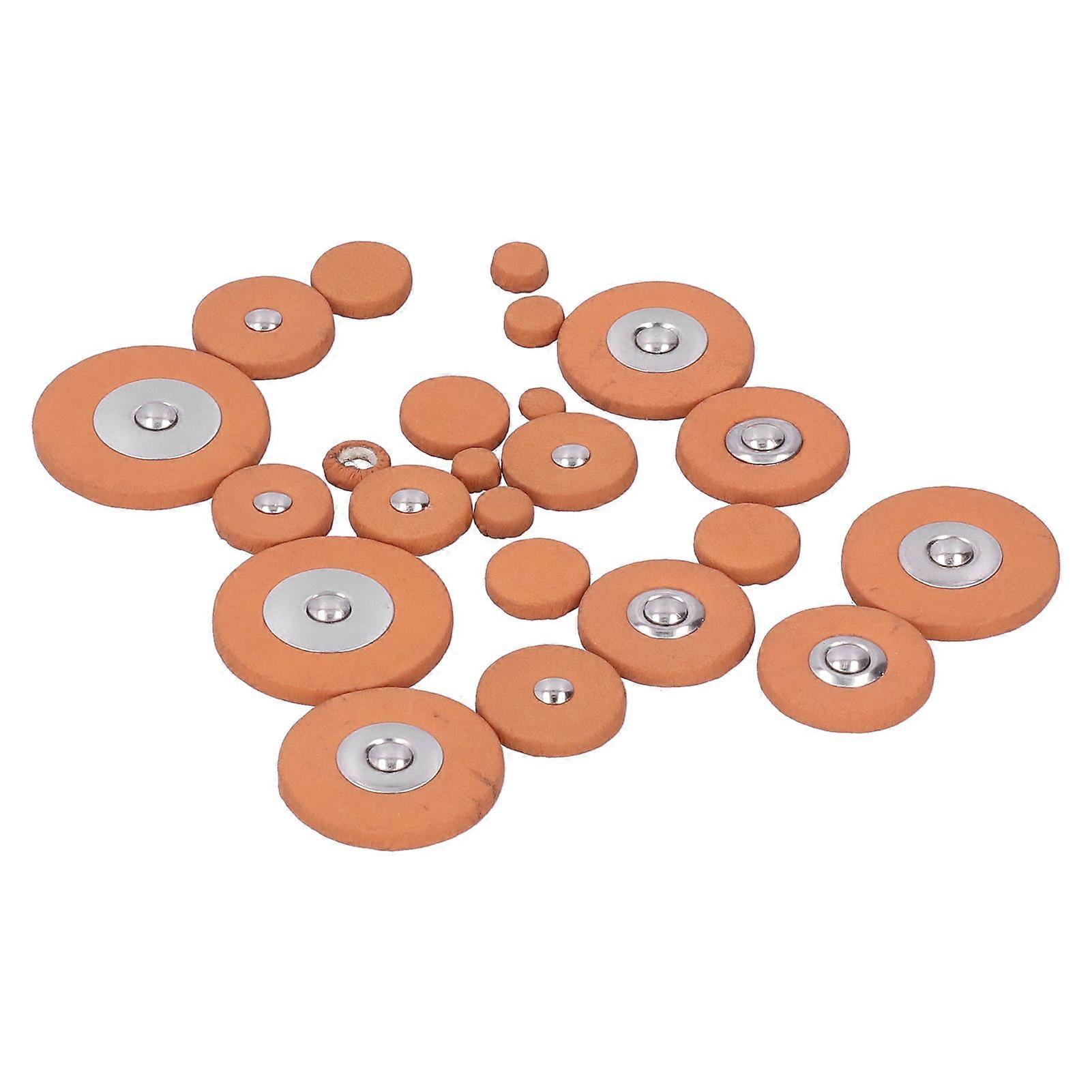 High-Quality 25Pcs Sheepskin Sax Pad Sound Hole Gaskets for Wind Instruments