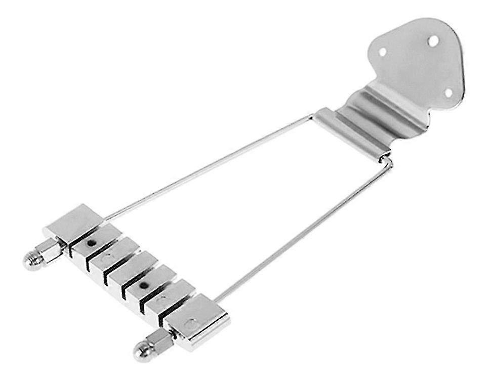 Guitar Tail String Bridge Bridge Pull Plate Guitar Accessories(colour:silver)(1pcs)