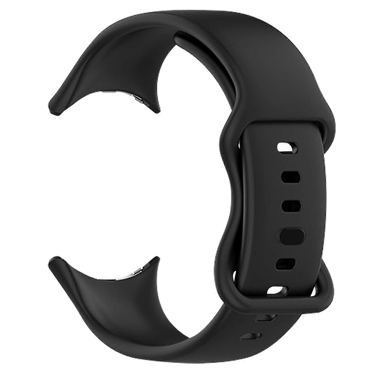 Strap for Google Pixel Watch silicone Adjustable Tactical Black
