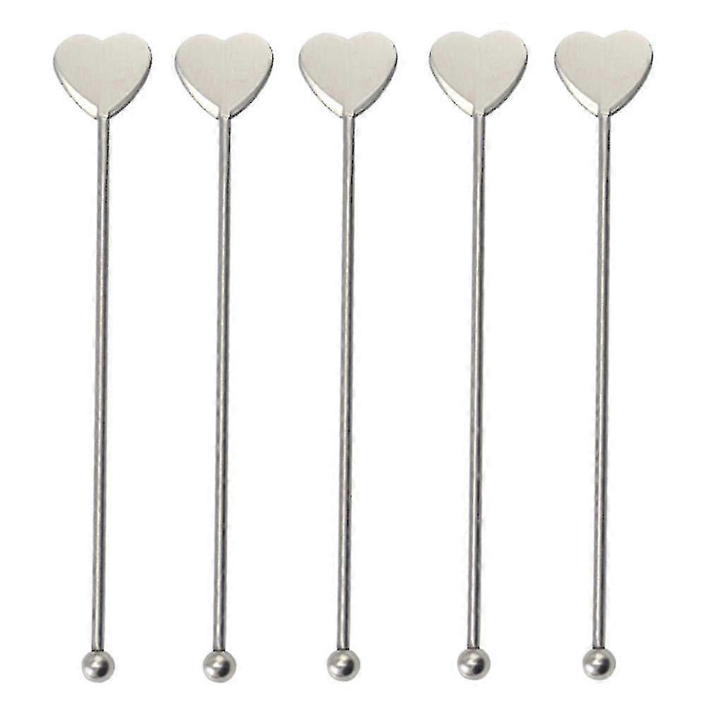 10個ステンレススチールスティックコーヒースティックワインスターラーカクテルスティックスウィズルスティックカクテルパーティー、バーベキュースナック用