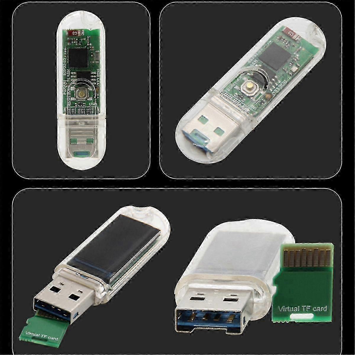 T-display Nerdminer T-dongle-s3 With Lcd Bitcoin Hashrate 70kh/s 16m Flash Support Wifi Bluetooth Tfcard Usb With Lcd