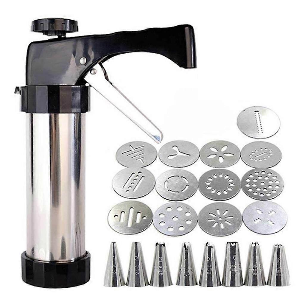 Cookie Press Gun Kit for Cookie Making and Cake Decorating Kitchen Tool