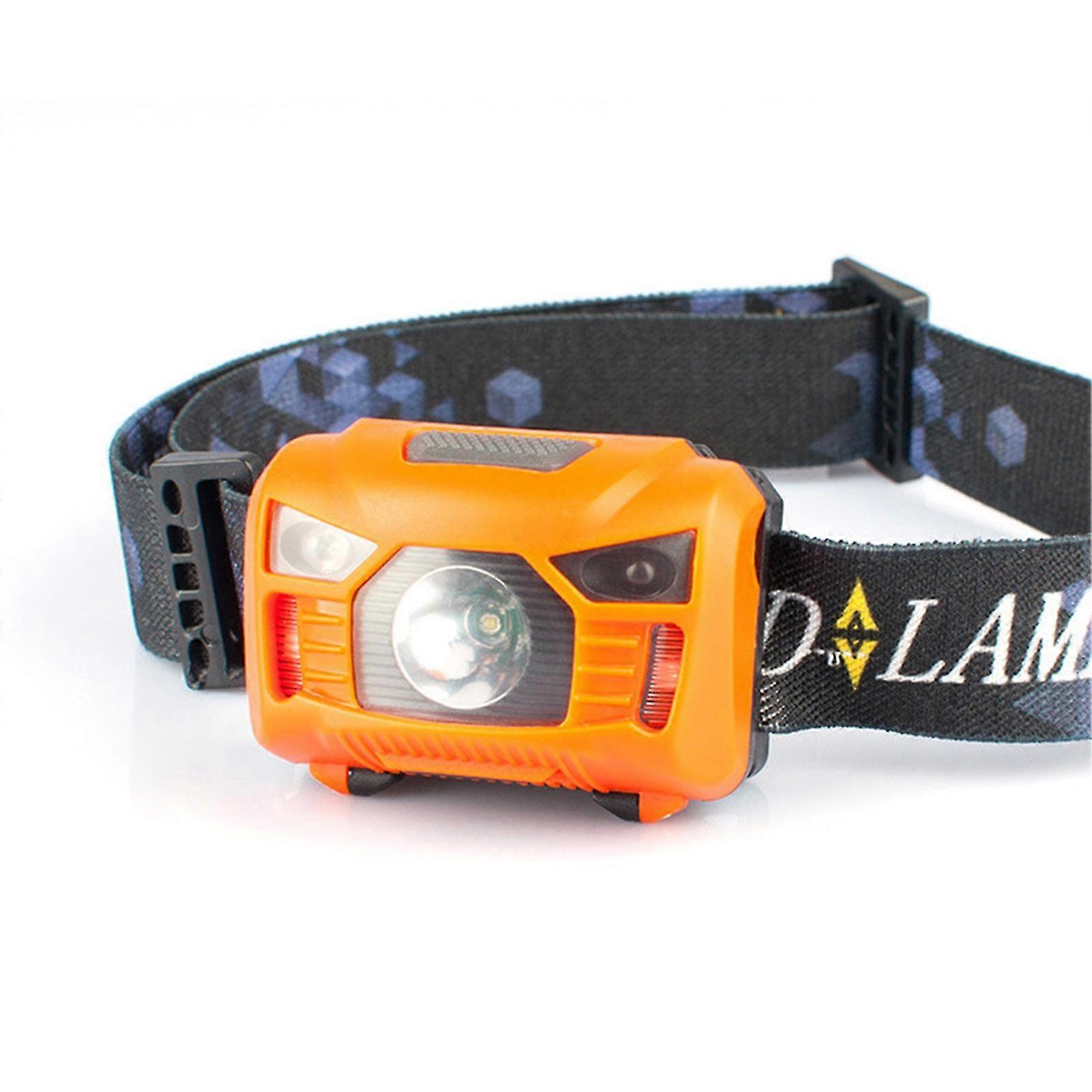 Head Torch Rechargeable Headlamp Built-in 1200mah Battery Working Headlight For Running Jogging Camping Hiking
