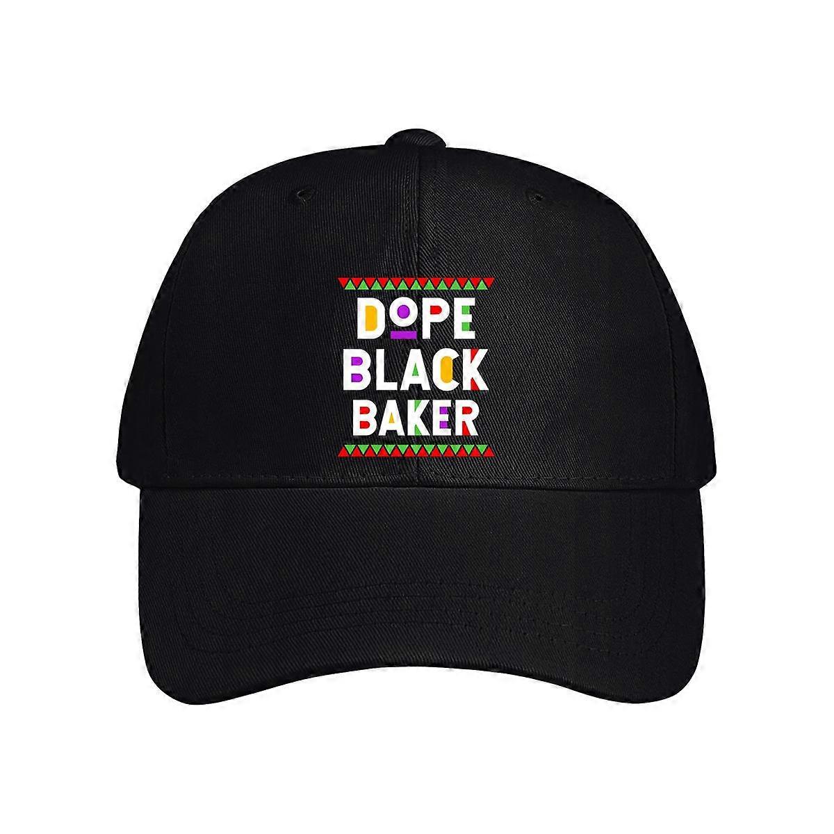 Dope Black Baker Baseball Cap