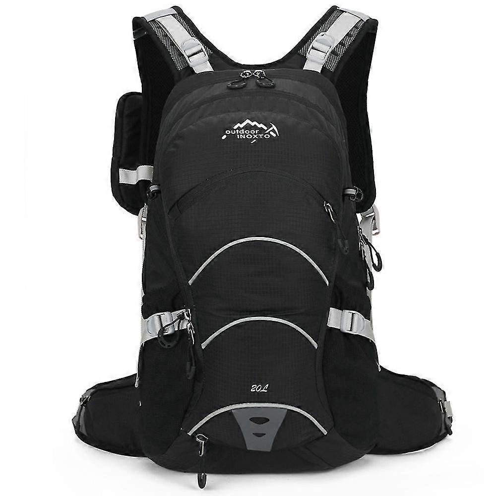 20Lサイクリングバックパック防水メンズレディースバイクバックパック、ランニングサイクリングハイキングバイクキャンプ用ヘルメットネット付き