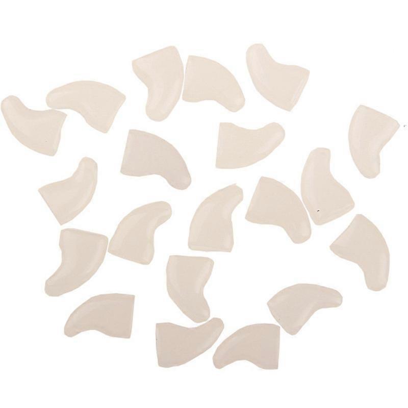 Cat Nail Caps, 100Pcs Soft Cat Nail Cover Protector with Glue for Cats Kitten Safe Anti Scratch