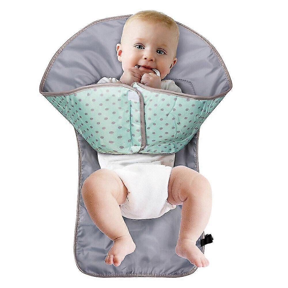 3-in-1 Baby Fasciatoio Cappello Caso Mani Pulite Pad Pannolino Stazione Titolare Verde