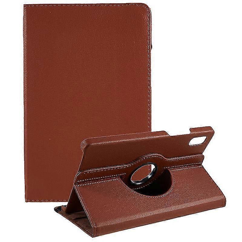 For Lenovo Tab M9 Tb-310fu Protective Case 360-degree Rotating Pu Leather Cover With Elastic Band