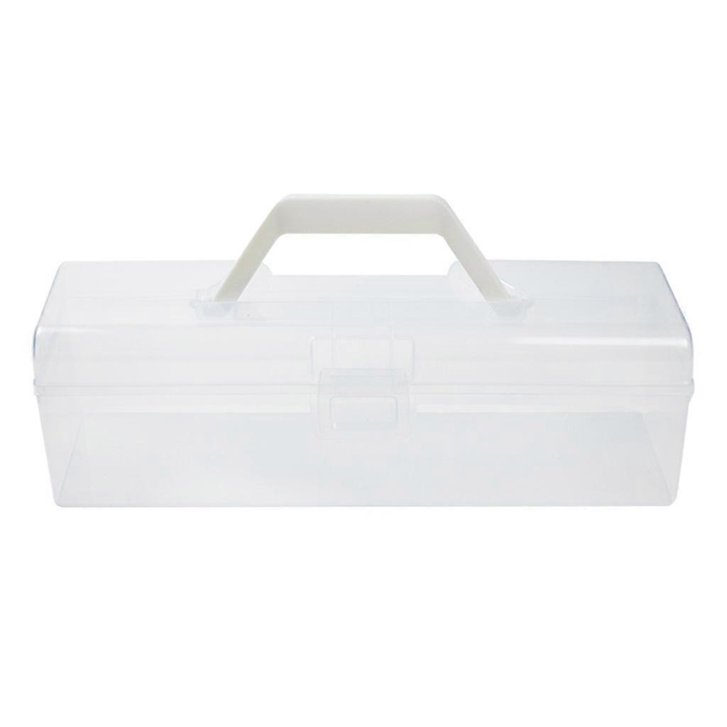 Portable Storage Case Sewing Box Organizer for DIY Projects and Hobbies